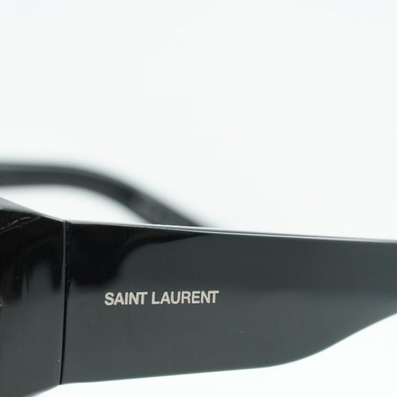 FINAL PRICE NEWEST SAINT LAURENT SL498 001 BLACK SUNGLASSES - Picture 9 of 12